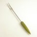 Vintage Long Fork Green Bakelite Bullet Handle