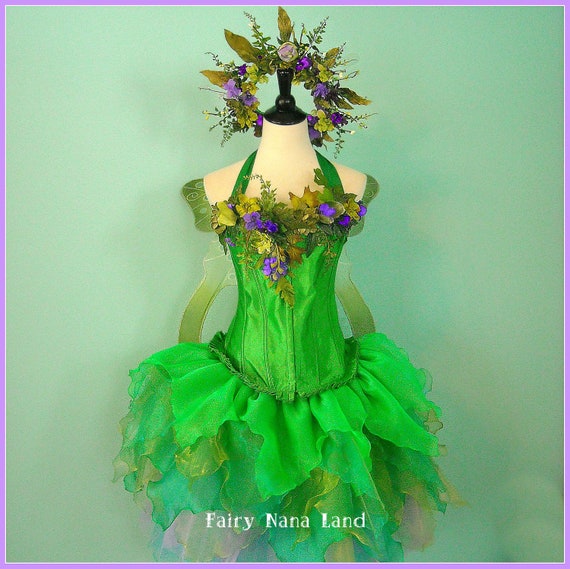 Items similar to adult fairy costume L - The Faerie Bride of the ...