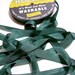 Green Ribbon, Vintage Pine Green Rayon Seam Binding 1/2 inch wide x 10 Yards, Hug Snug