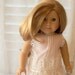 American Girl Doll Clothes - Delicate, Ecru Night Gown fits American Girl Doll or 18 inch doll
