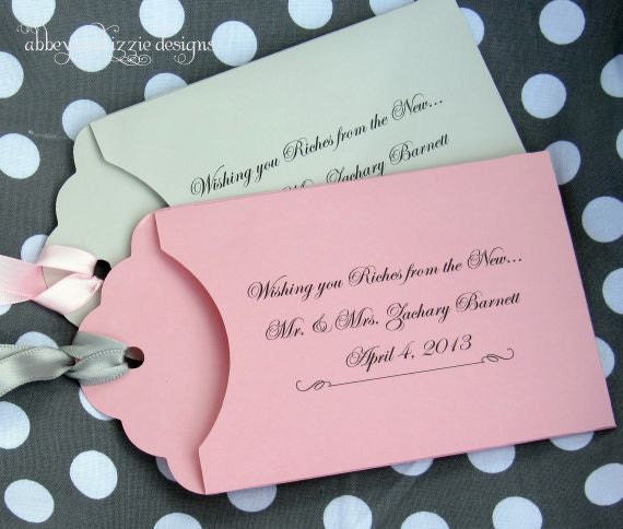 Wedding Favors | Personalized Wedding - Lottery Ticket Favor | Lottery Ticket Holder for Wedding ...