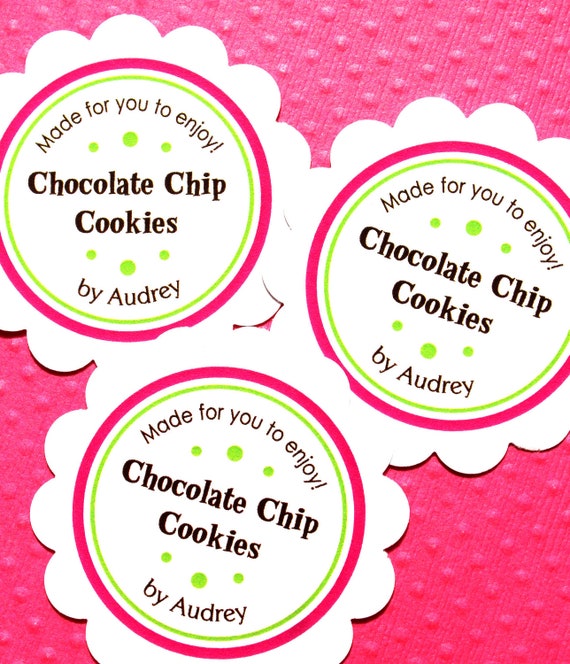 Cookie Labels Free Printable Printable Word Searches