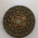 Small ANTIQUE Gold Metal BUTTON