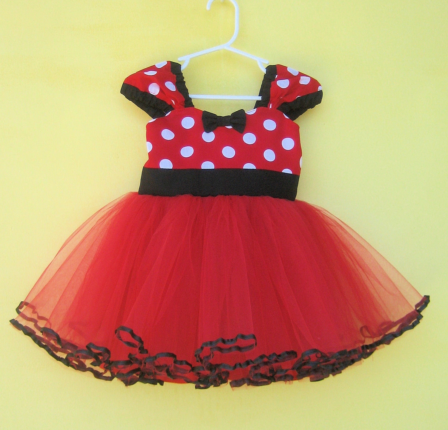 MINNIE MOUSE dress TUTU Party Dress in by loverdoversclothing