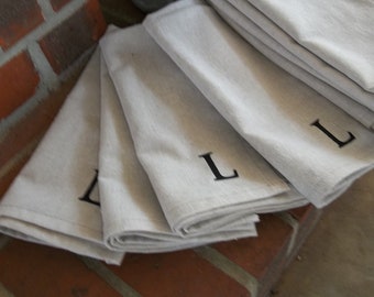 monogram napkins | etsy monogram napkins | etsy
