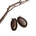 Beach Stones Pebbles Pair for Earrings - Genuine Drilled Dangle beads "Sable" by StoneMe