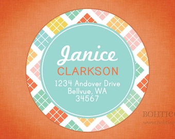 Address Labels Party Favor Stickers and More by Bohtieque on Etsy