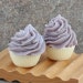 Blueberry Lemon Verbena Mini Cupcake Soap - Cold Process Bakery Soap, Set of 2