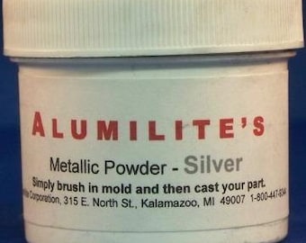 Alumilite Silver Powder - resin jewelry making