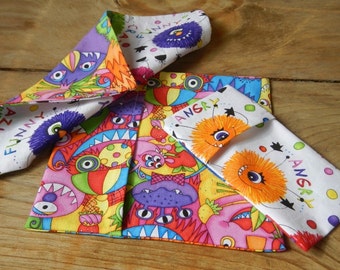 3 Piece Childrens Lunch Bag Set - Eco Cloth