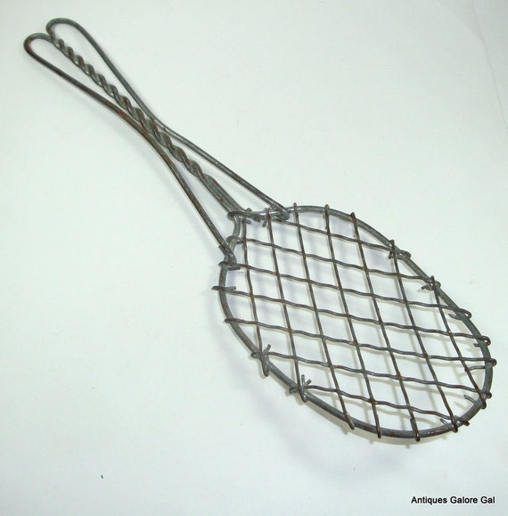 Vintage Wire Spatula Mid Century Primitive Kitchen Utensil
