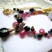 Reserved for Kristen-Black spinel, Sapphire, Gemstone Necklace-Geisha II