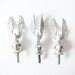 Vintage Silver Eagle Figurines - Set of Three Silver Trophy Pieces