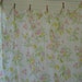 Bright floral flat sheet - full size