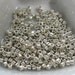Miyuki size 11/0 Delica, Cylinder Beads, Galvanized Silver (color DB035) approx. 7.2 grams