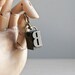 letterpress keychain / pick a letter