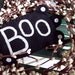Mini HaNdMaDe PRiMiTiVe PeNNy RuG Halloween BOO CaNDLe MaT WooL FeLT DoiLY MuG MaT