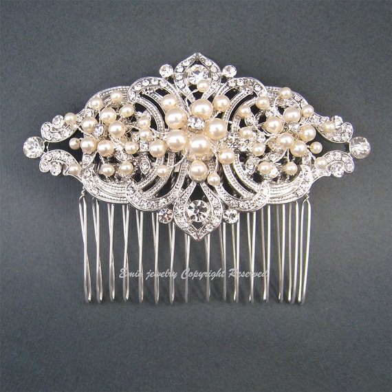 Art Deco Wedding Hair AccessoriesVintage Style Bridal Hair