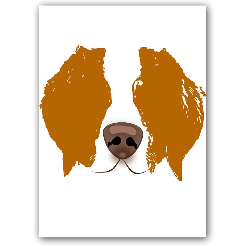 Floppy Ears Dog Fine art print sketch pet lover dog by ialbert