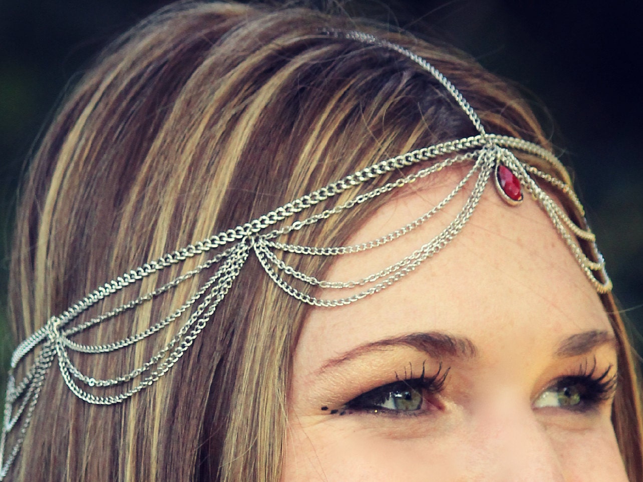 CHAIN HEADPIECE head chain/ headpiece SALE reg 40