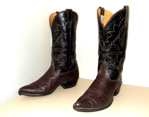 Nicely Broken In Nocona brand Cowboy boots by honeyblossomstudio