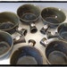 Wedding Registry for Jill-Set of Seven Custom Initial Handle Soup Bowl in Deep Blue by misunrie