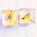 Vintage Fishing Flies Cufflinks Mens Fly Fishing Chain for French Cuffs