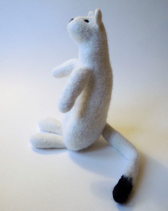 white weasel plush