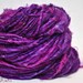 Handspun yarn - Single ply - 56 yards approx - 3.1 oz - NOIR ROYALE