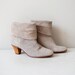 gray boots / grey ankle boots / Gainsboro boot