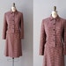 1950s suit / checked wool 50s suit / Best & Co. suit