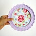 Embroidery Hoop Art / shabby chic style - Reserved for Sigal