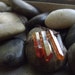 Orange quartz icicles pendant