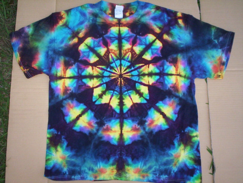 4X Tie Dye Stained Glass