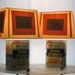 Cream Cracker tin table lamps - RESERVE FOR JENNY
