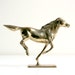 Vintage Brass Horse