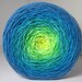 Sock Garden Party Cake - Hand Painted Tonal Yarn - WOW, Gorgeous