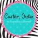 Custom order Joanna-Two 24" x 12" Ronin and Rhett