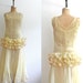 1930s dress : 30s evening dress - Jasmine in the air