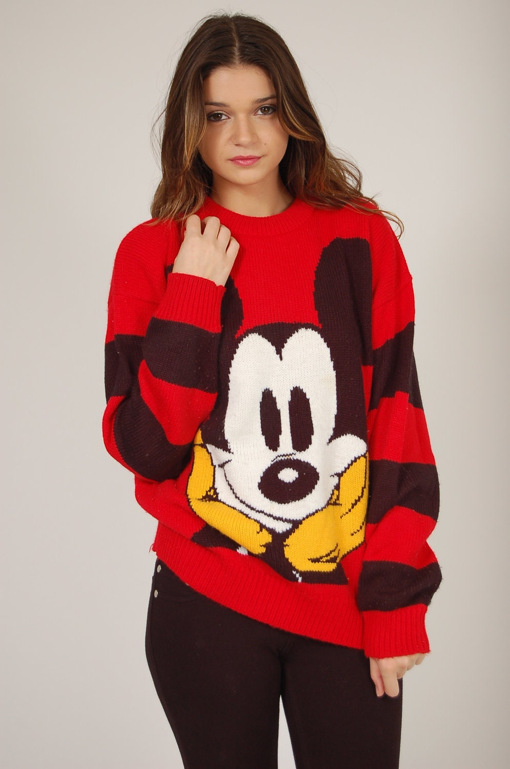 zara sweater mickey mouse