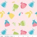 Happy Ever After - Happy Dresses in Pink - SKU C3112 - by Sandra Workman for Riley Blake Designs - 1 Yard