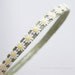 Daisy chain headband on green burlap headband, headbands for women and teens