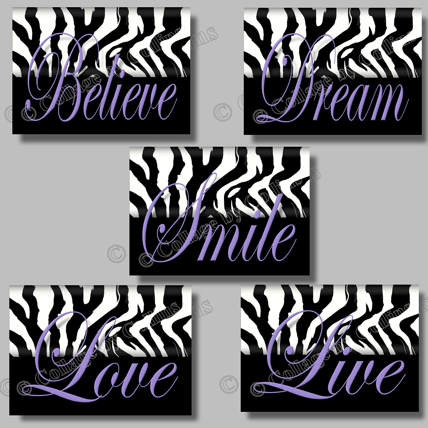 purple zebra print inspirational smile dream live love believe purple zebra print inspirational smile dream live love believe