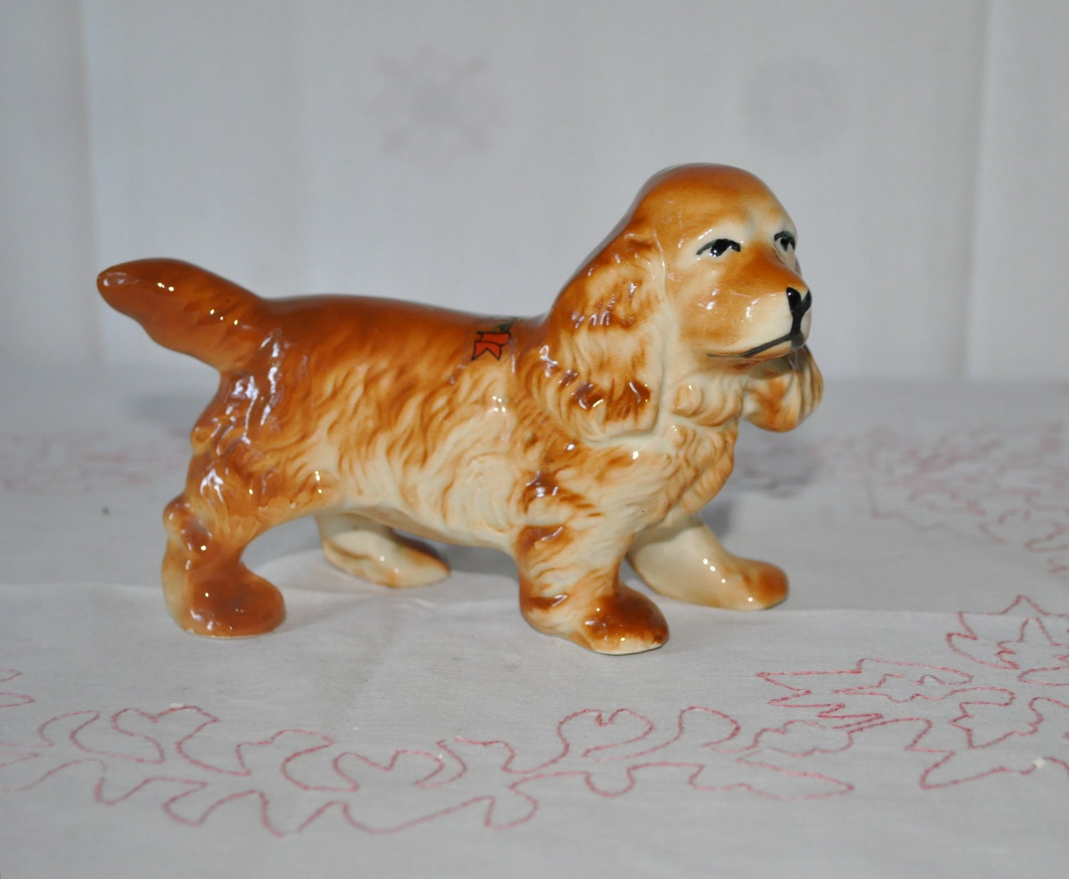 working cocker spaniel figurines