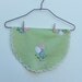 Vintage Appliqué Doiley - Pastel Flowers