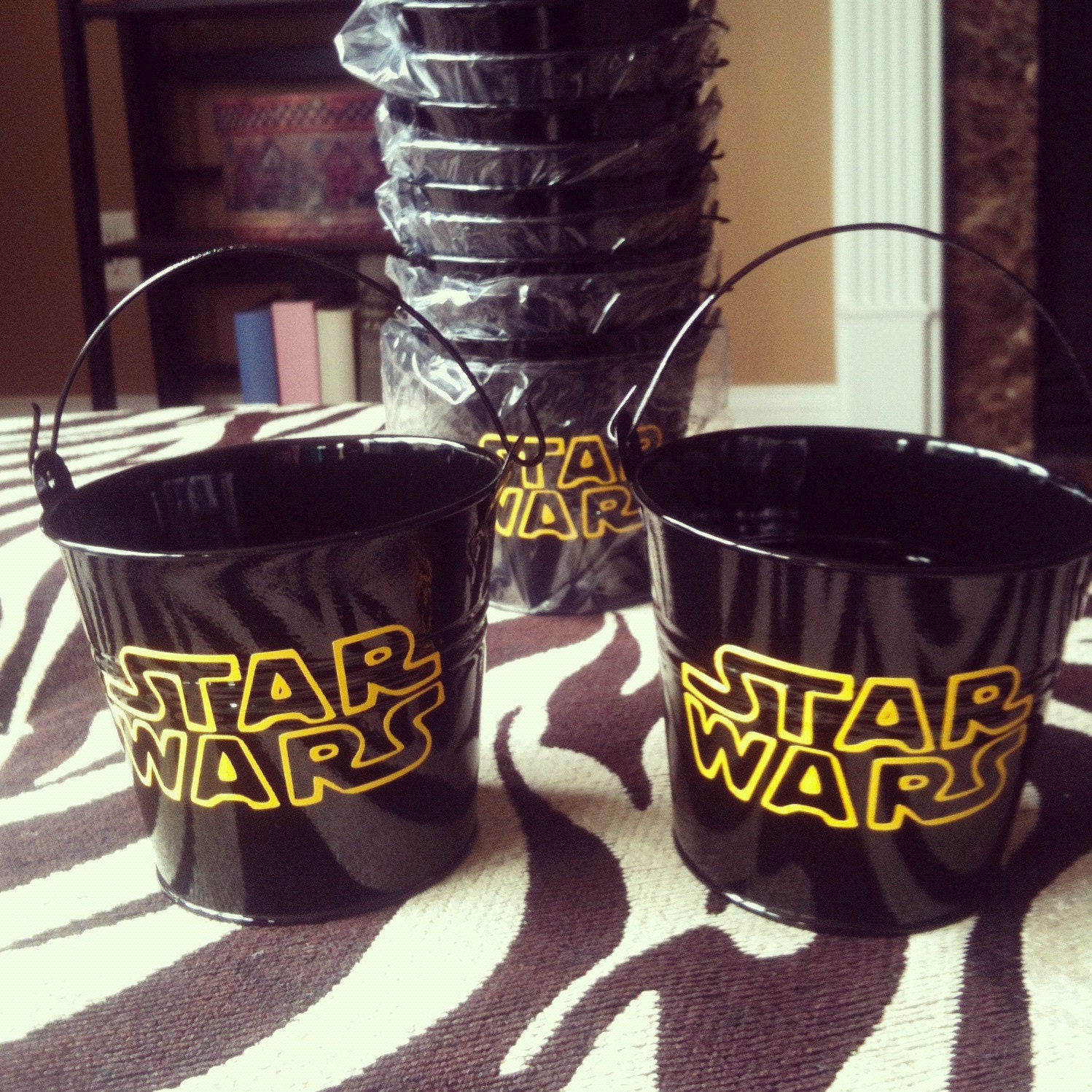 Star Wars Children's Party Favor Buckets/ Treat Bag with