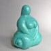 NOT for sale - RESERVED for Greenwings - Turquoise Blue Spiral Goddess