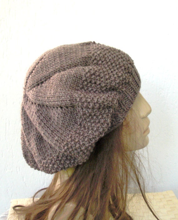 Knit hat pattern Hat Digital Knitting PATTERN PDF by Ebruk