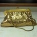 Vintage Gold Metal Mesh Purse