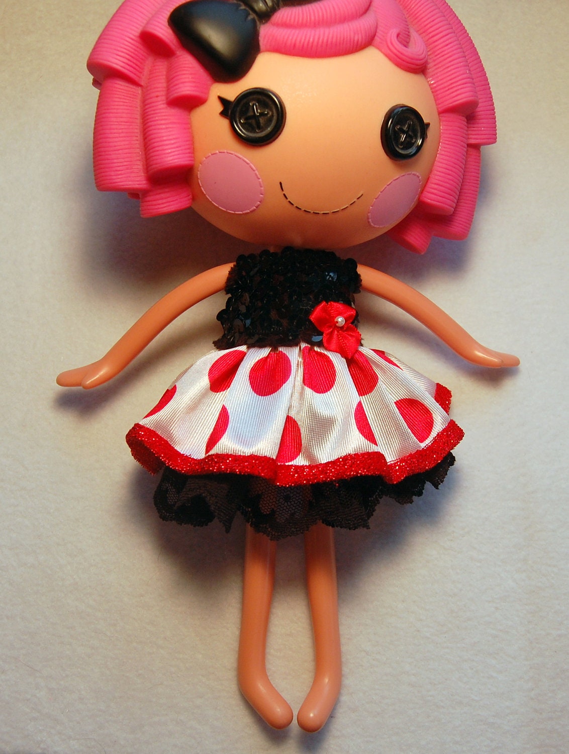Doll Clothes for 12 Lalaloopsy Sequin Party Dress Dance by TKCT